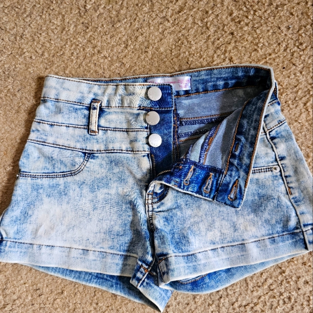 No Boundries Denim Shorts